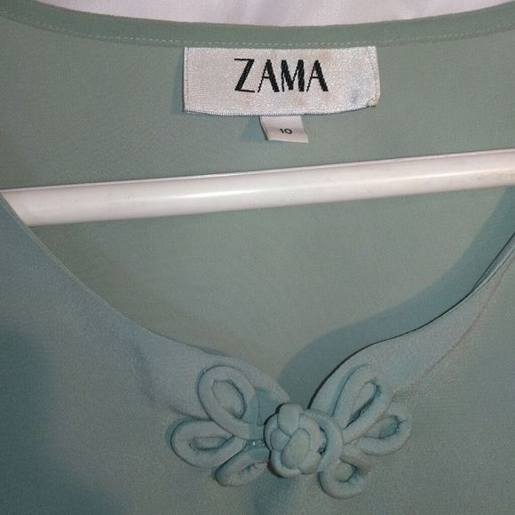 Zama light green sleeveless blouse 3 for $30 + 15% discount - Picture 11 of 13
